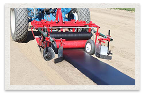 Mechanical Transplanter Bed Shaper and Mulch Layer Model 92B